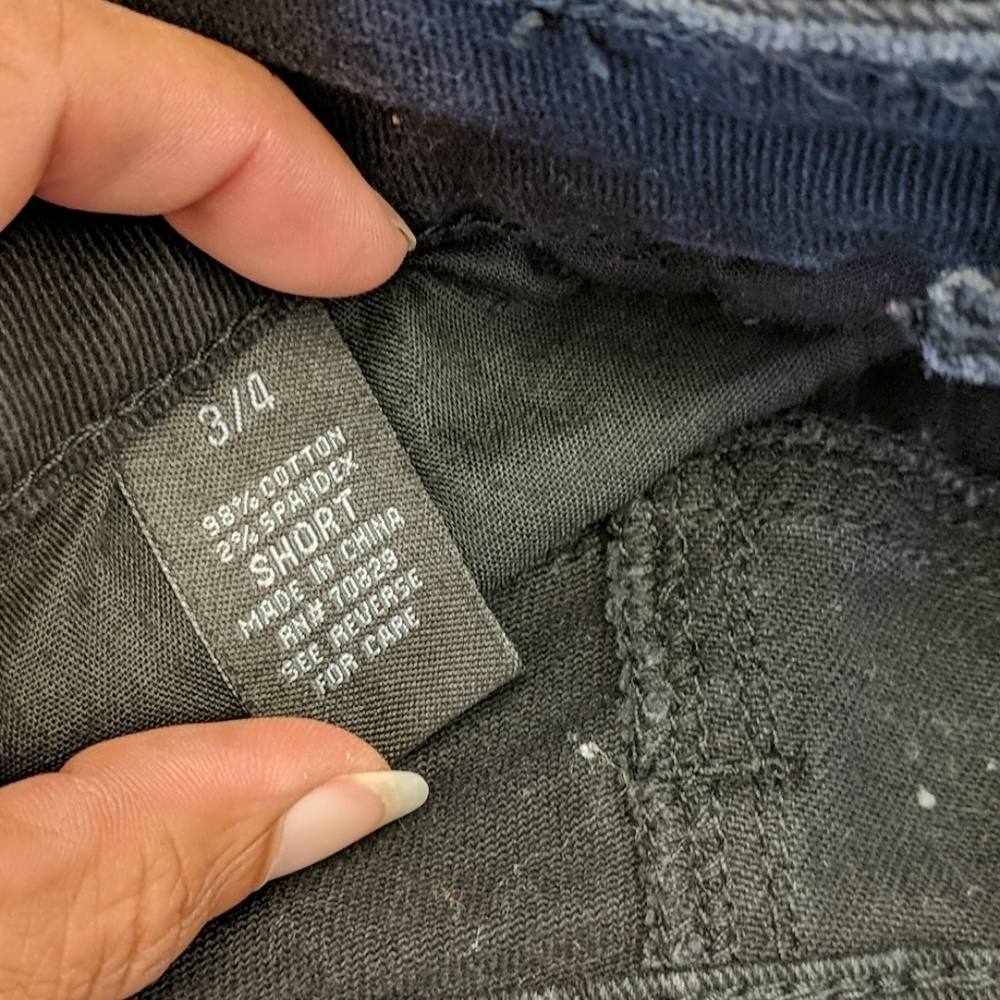 Rue 21 3/4 Black Shorts